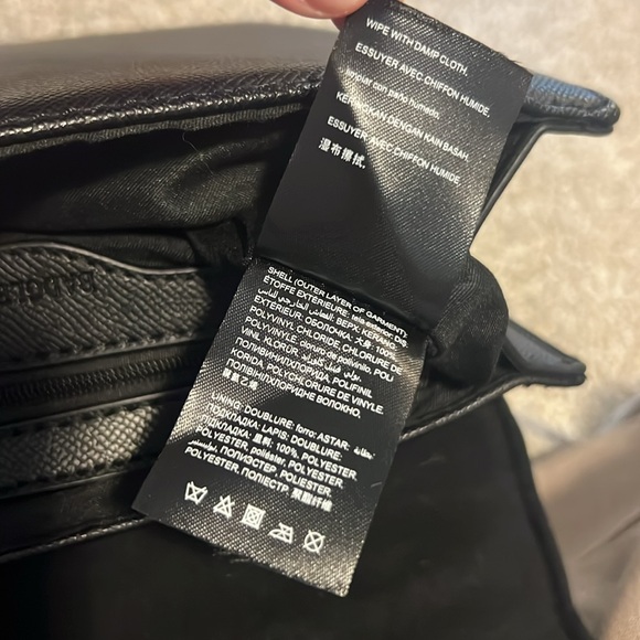 Badgley Mischka Black Studded Handbag - Picture 7 of 7